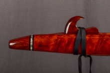 Redwood Burl Native American Flute, Minor, Low D-3, #L30F (8)